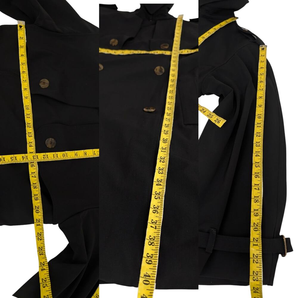 Jean Paul Gaultier Archival Wool Blend Trench Coat Winter 1986 1987 Reedition - Picture 15 of 16